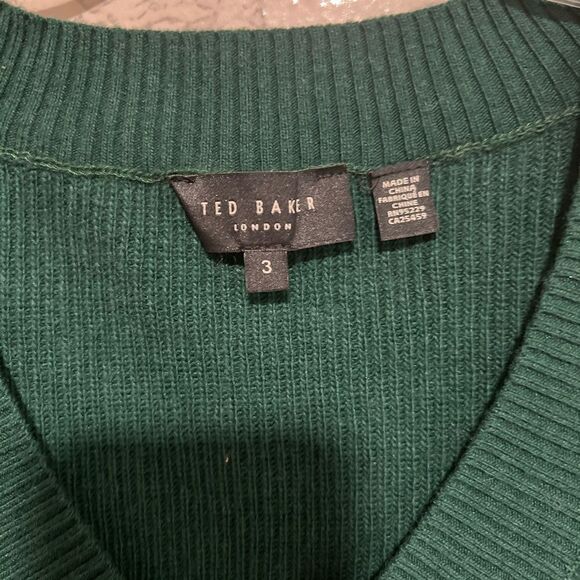 Ted Baker London V-Neck Wool Blend Sweater - Picture 6 of 11